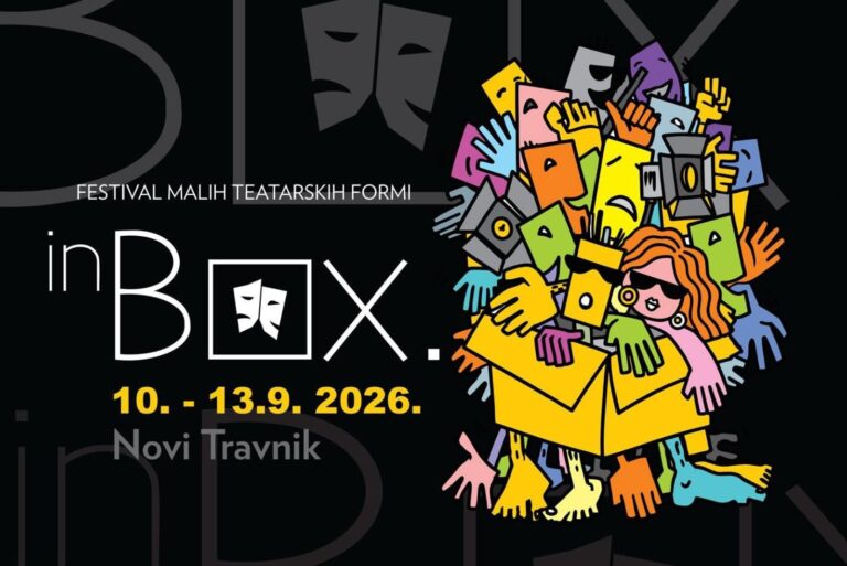 inBox festival od 10. do 13. rujna ponovno okuplja kazališne umjetnike u Novom Travniku